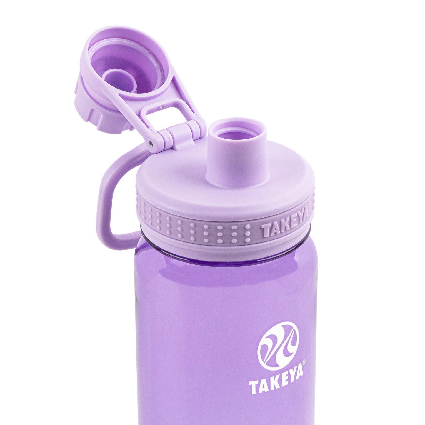 tritan-water-bottle-with-spout-lid-e5 50403-Tritan-Spout-24-VivacityPurple-open.png