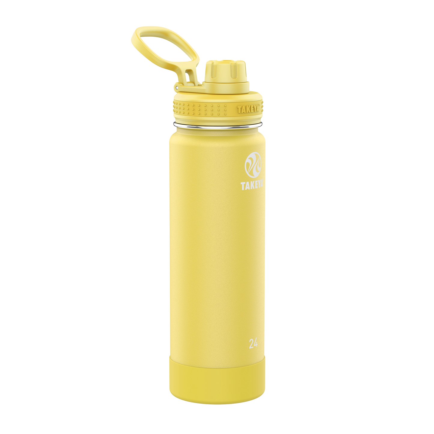actives-water-bottle-with-spout-lid-q4 51187-Actives-Spout-24-Canary-angle.png