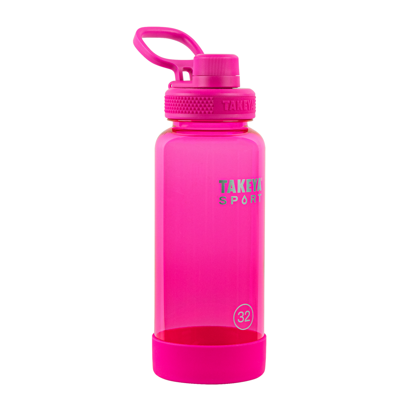 tritan-sport-water-bottle-with-spout-lid-r7 51836-TKS-Tritan-Spout-32-PinkSweep-frontangle.png