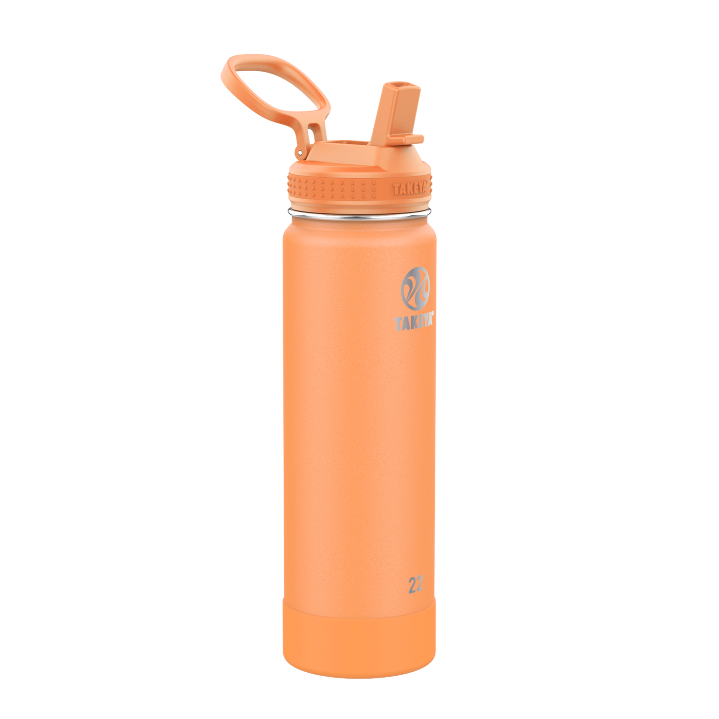 actives-water-bottle-with-straw-lid-h6 52299-Actives-Straw-22-TartOrange-angle.png