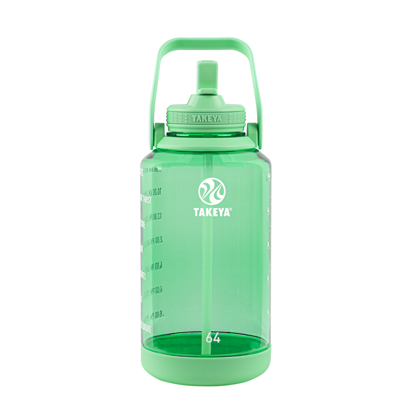 tritan-motivational-water-bottle-with-straw-lid-v8 54101-Tritan-Straw-Motivational-64-PistactioGreen-front.png