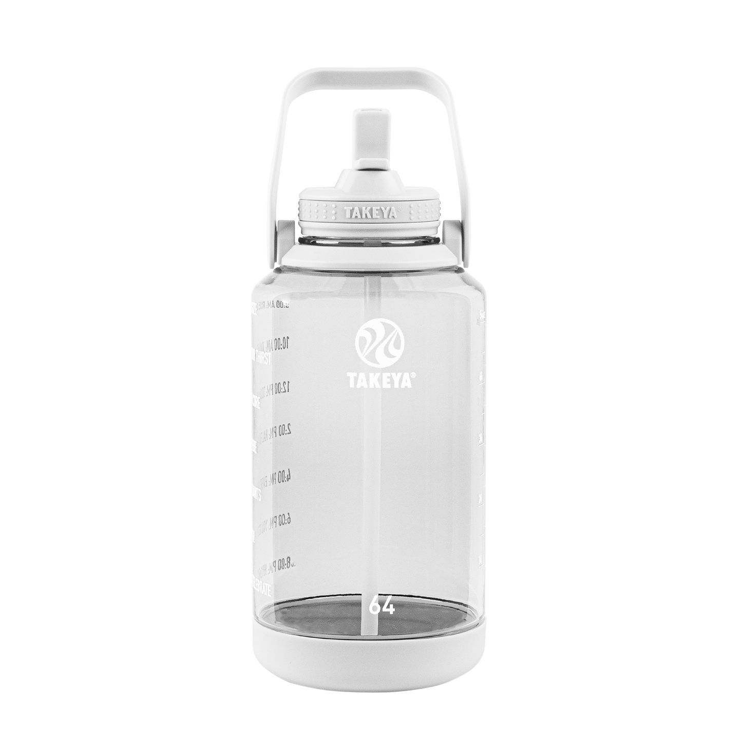 tritan-motivational-water-bottle-with-straw-lid-v8 54142-Tritan-Straw-Motivational-64-WhiteCloud-front.png
