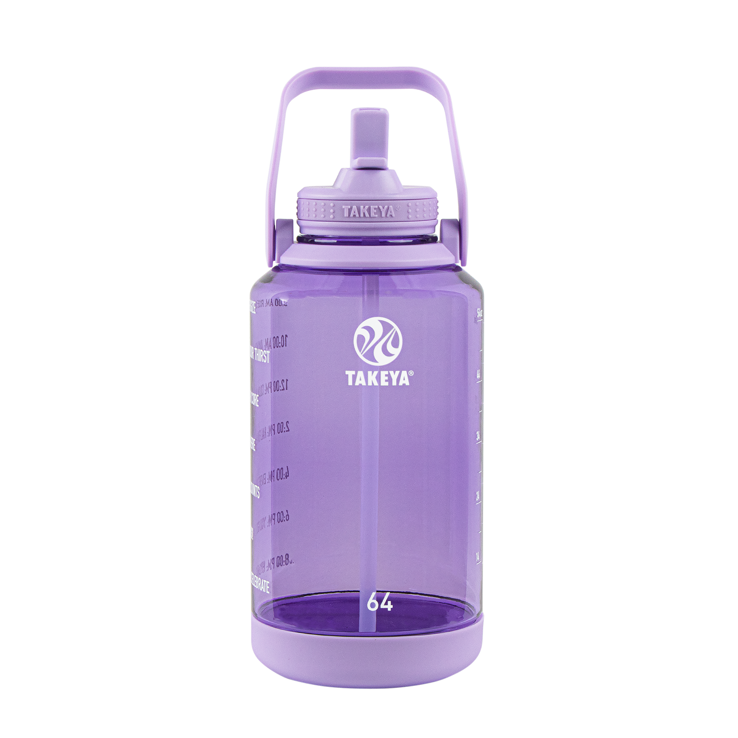 tritan-motivational-water-bottle-with-straw-lid-v8 54144-Tritan-Straw-Motivational-64-VivacityPurple-front.png